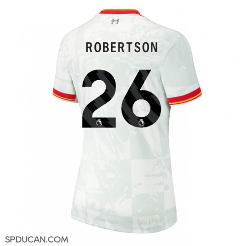 Zenski Nogometni Dres Liverpool Andrew Robertson #26 Rezervni 2024-25 Kratak Rukav